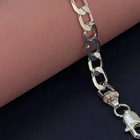 NEW 925 SS UNISEX Bracelet - Picture 4 of 4